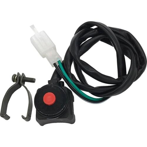 22mm Universal Motorcycle Handlebar Ignition Switch Button 12V ATV Off Road Motocross Dirt Bike Controller