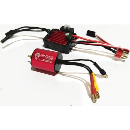 WPL D-12 D12 RC car spare parts Upgrade Modified drift 370 motor 5800KV 7.4V Brushless Motor 25A ESC