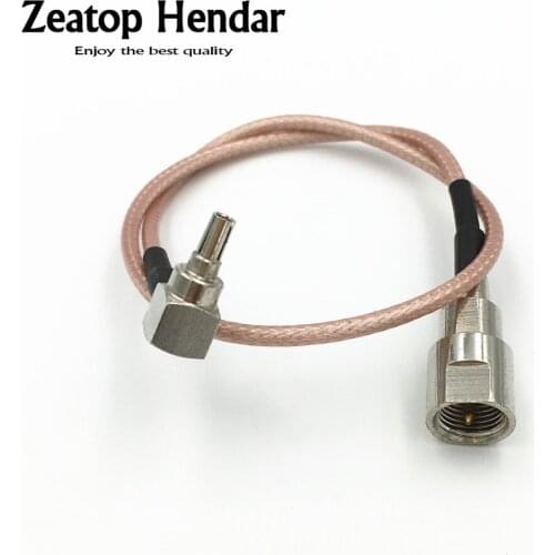 10Pcs RG316 Cable FME Switch CRC9 Pigtail Cable FME Male to CRC9 Male Right Angle RF Connector 10CM 15CM 20CM 30CM 50CM 1M 2M