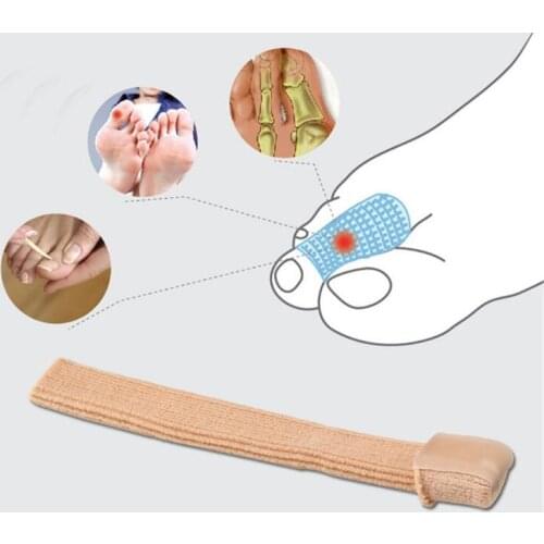30pcs Fabric Gel Tube Bandage Finger & Toe Protectors Foot Feet Pain Relief Guard for Feet Care insoles
