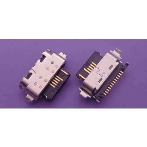2pcs/lot For Alcatel 3X 2019 5048 5048A 5048U 5048Y Micro USB Jack Charging Socket Port Plug Dock Connector