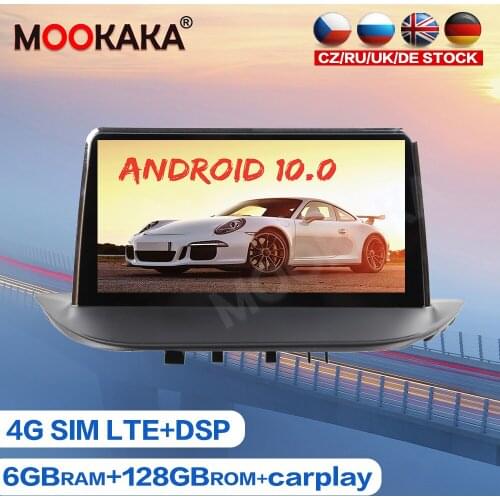 For Peugeot 308 Android 10.0 6GB+128GB Carplay Car Multimedia Player Auto Radio GPS Navigation Headunit Tape Recorder Stereo DSP
