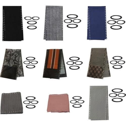 Breathable Heat-Resistance Replacement Fabric w/ Tie Cord for Beach Deck Chair Recliner Bungee Chair Patio Chair