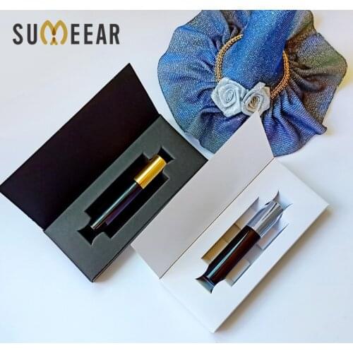 50 pcs/lot 10ml perfume bottle high-grade spray bottle with black and white box gift perfume atomizer