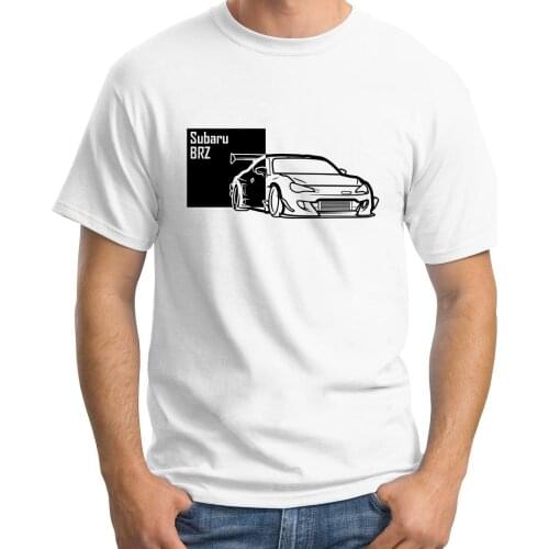 Japanese Classic Legend Car Brz T Shirt Jdm Jdm Body Kit Spoiler Tail Lights Exhaust Headlight Turbo Male Pattern O-Neck Shirt