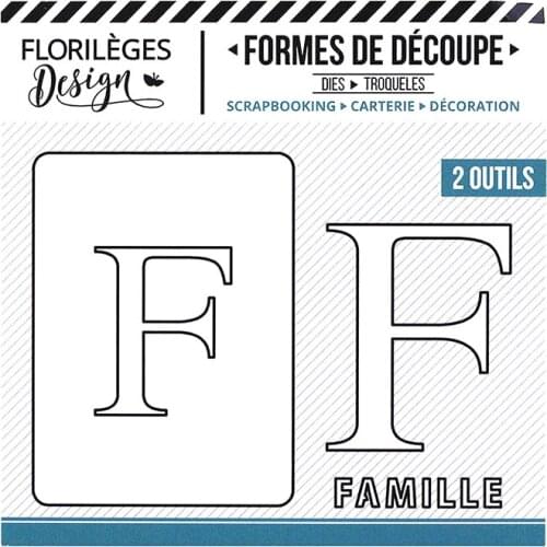 F Letter Metal Cutting Dies for DIY Scrapbooking Photo Album Decorative Embossing PaperCard Crafts Die 2021