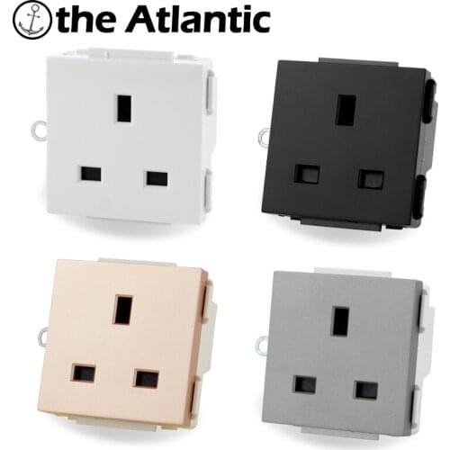 S Series- UK Plug Power Socket Module Function Module DIY Free Combination Socket Ireland Malta Malaysia Singapore 13A