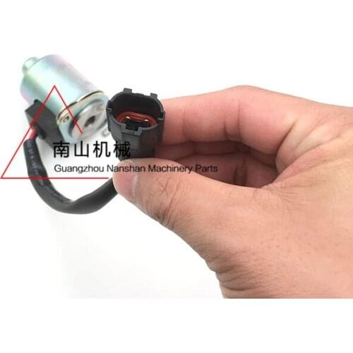 Sumitomo Sh120 Safety Lock Rotary Solenoid Valve Rotary solenoid valve, battery valve, excavator accessories