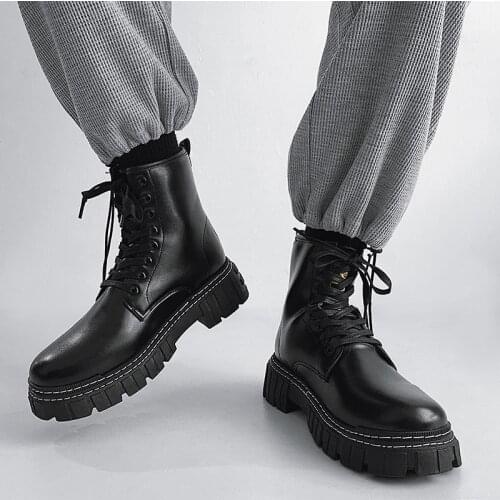 SIMPLEXEVER Men's Boots