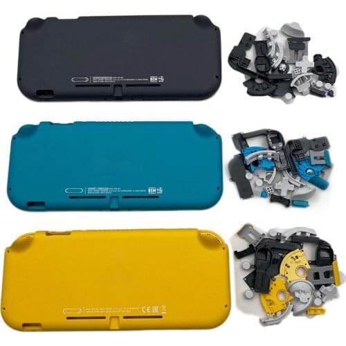 Replacement Plastic Shell Case Cover For Nintendo Switch Lite NSLite Console Hard Housing Shell Faceplate Cover W/ Buttons Kit