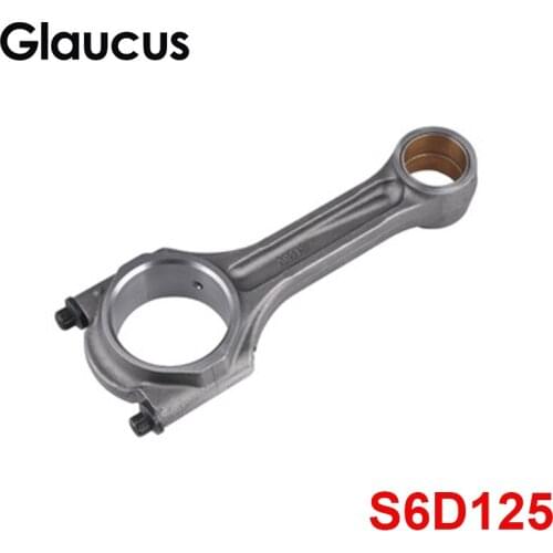 6D125 S6D125 engine connecting rod conrod con rod for Komatsu Excavator with bolt 6151-31-3101 6151 31 3101 6151313101 with bolt