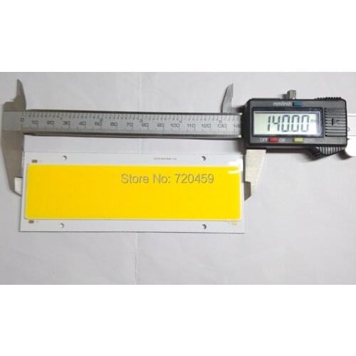 LED cob 15W module strip LED white module lights glowing plate surface 12or 14V DIY table lamp source vehicle light 15WLED 140mm