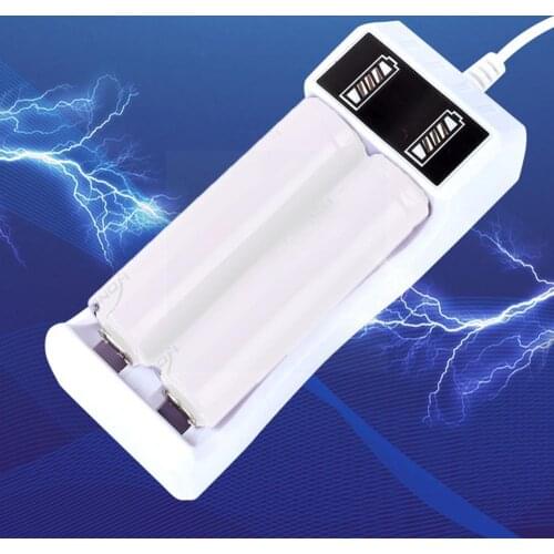 Universal USB 2 Solts Battery Charger Adapter 14500 Batteries For Rechargeable /18650 Smart Chargering Charger Battery Q4J3