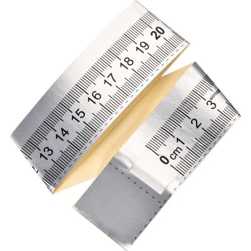 Uxcell 2pcs Adhesive Backed Tape Measure 25cm Metric Measuring Tool for Tailor Sewing Handcraft Body Measurements and more