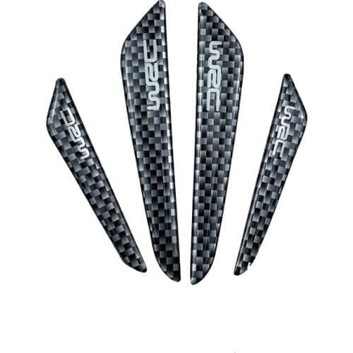 4Pcs Car Carbon Fiber Door Protector Guard Strip For Nissan Qashqai J11 J10 Teana XTrail Livina Tiida Sunny March Murano Geniss