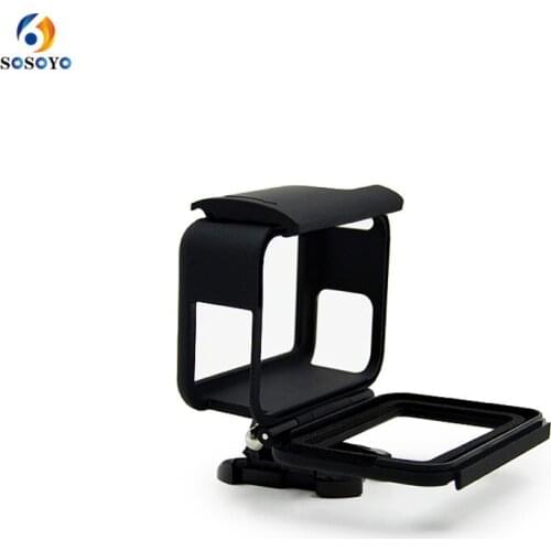 For GoPro Standard Protective Frame Housing Case For gopro hero 5 hero 6 frame Protective shell Black Action Camera Accessories