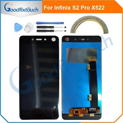 LCD Screen For Infinix S2 Pro X522 LCD Display Touch Screen Glass Panel Digitizer Assembly For TECNO X522 Repair Parts