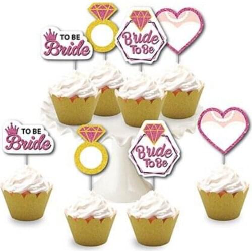 To Be partisüsBride Toothpick Silvery 8 Li wedding bride mariage хна henna