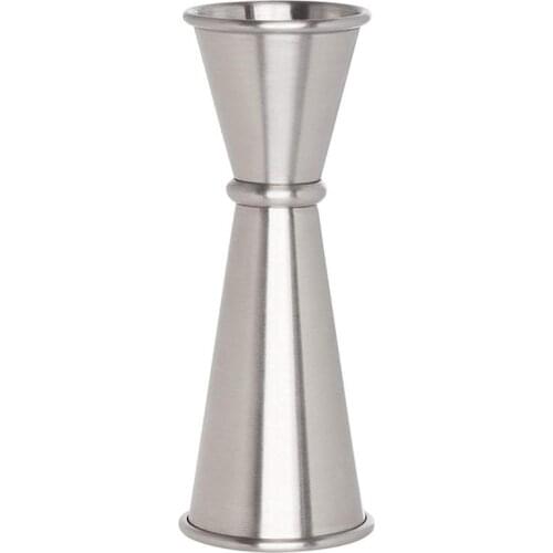 1pc Cocktail Jigger Stainless Steel Double Jigger Measuring Jigger Cocktail Tool Bar Tools Accessories Wine Making Accessories