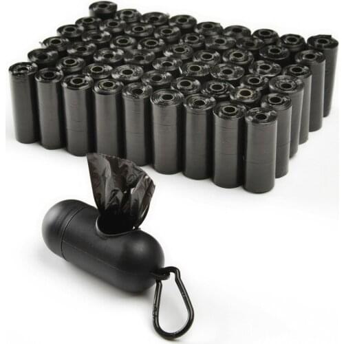 10 Rolls Pet Dog Poop Bags Paw Printing Puppy Cat Waste Garbage Plastic Bags Pooper Scoopers Outdoor Home Clean Dogs Supplies