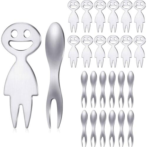 20 PCS Corn Cob Holders Stainless Steel Corn on the Cob Skewers Corn Holders Set BBQ Sweetcorn Fruit Home Cooking Fork