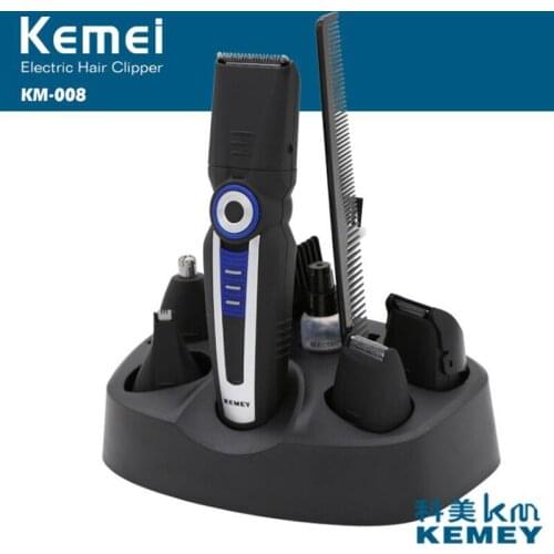 3W Rechargeable Hair Trimmer Electric Haircut Set Shaver Razor Clipper Adjusting Clipping Comb Nose Ear Hair Removal