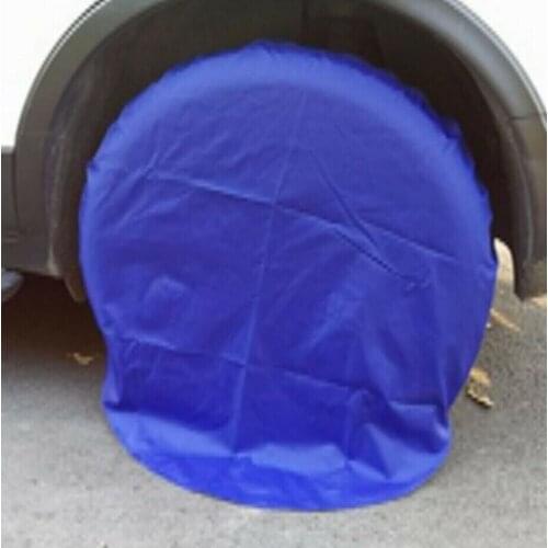 4pcs Wheel Tire Covers Case Car Tires Storage Bag Vehicle Wheel Protector Waterproof dirt-proof scratch-proof