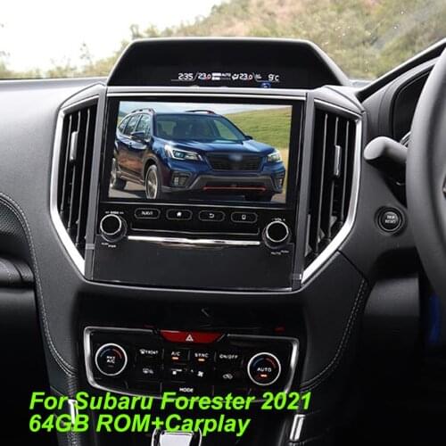 64GB ROM Android 10 Multimedia Video Player IPS Screen For Subaru Forester 2021 Radio Stereo Carplay Head Unit Dashboard GPS