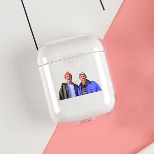 The office scranton Cases For Apple AirPods 1 2 Case Clear Wireless Bluetooth Earphone Case Protective Shell