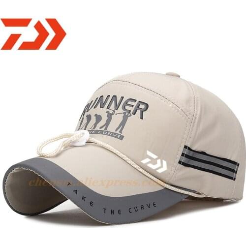 Daiwa Summer Outdoor Sunscreen Quick-Drying Cap Camouflage Cap Men Reflected Light Camo Baseball Cap Hat Casquette Fishing Hat