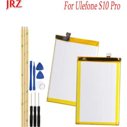 JRZ 3350mAh For Ulefone S10 Pro Battery High Quality Mobile Phone Replacement Batteria For Ulefone S10 Pro with Free Tools