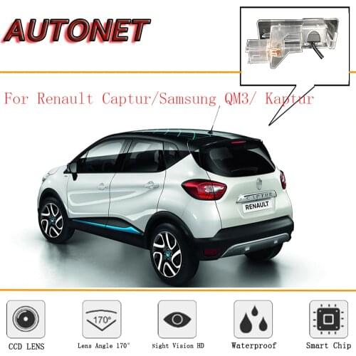 AUTONET Rear View camera For Renault Captur/Samsung QM3/Renault Kaptur/CCD/Reverse Camera/Backup Camera/license plate camera