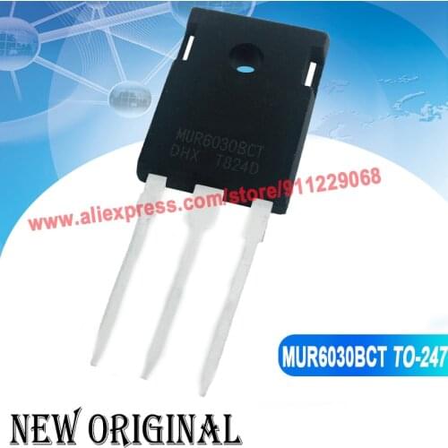 5 Pieces) MUR6030BCT TO-3P 600V 60A