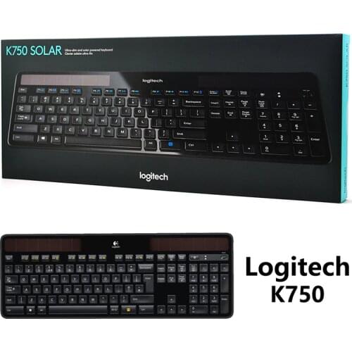 New genuine Bluetooth Wireless Logitech K750 keyboard