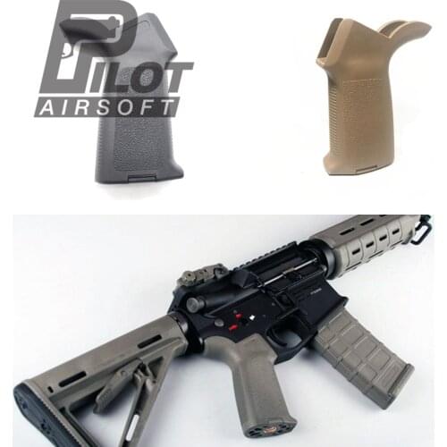 PilotAirsoft Grip AEG Gel Blaster for MOE Gearbox Recevier Pamtball M4 HK416 Nylon Toy Gun Accessories