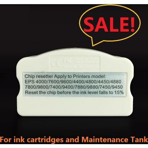 INK WAY Maintenance Tank Chip resetter For Epson Stylus Pro 7800 9800 7880 9880 7400 9400 4000 4400 4800 4880 7600 9600 etc