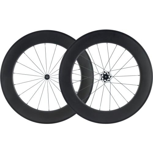 SuperTeam 88mm Clincher bicycle wheelset Basalt braking wheels 700C