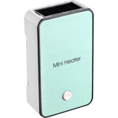 Handy Portable Mini Fan Heater Desk Desktop Winter Warmer Fast Electric Heater Thermostat Fan For Bedroom Office Home US Plug