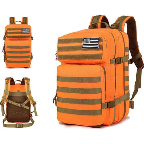 Military Tactical Backpack 50L EDC Softback Assault Molle Rucksack Army Airsoft Pouch Men Hiking Camping Travel Camo Bug Out Bag