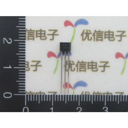 Free shipping with tracking 100pcs 44E high sensitivity Hall sensor 402 switches A1344EUA-T high temperature components AH3144E