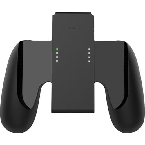 Grip Handle Charging Dock Station Charger Chargeable Stand for Nintendo Switch Joy-Con NS Handle Controller Charger
