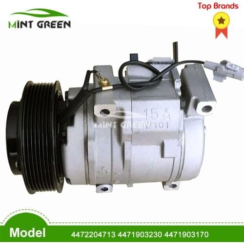 10S15C air compressor ac r For Toyota Fortuner Hilux Vigo 447220-4713 447190-3170 447190-3230 4472204713 4471903170 4471903230