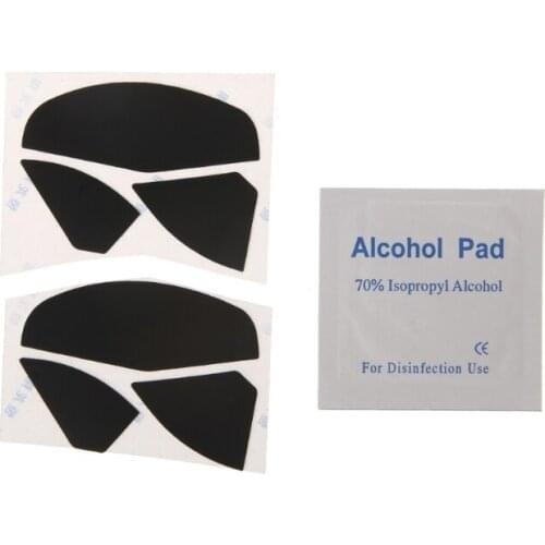 2 Sets 0.6mm Thickness Replacement Mouse Feet Skates for steel series Rival 500