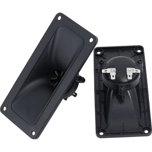 2Pcs Tweeters Speaker Piezoelectric Tweeter Loudspeaker 150W Ceramic Buzzer Treble Square DIY Audio Speakers