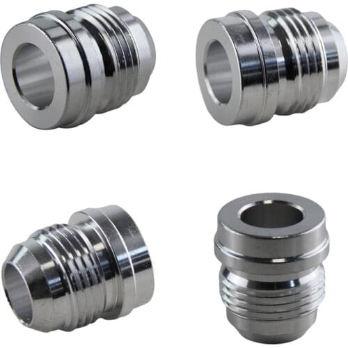 4pcs AN -12 AN12 Male Aluminium Adapter Weld Bung Nitrous Hose Fitting Tank Cell