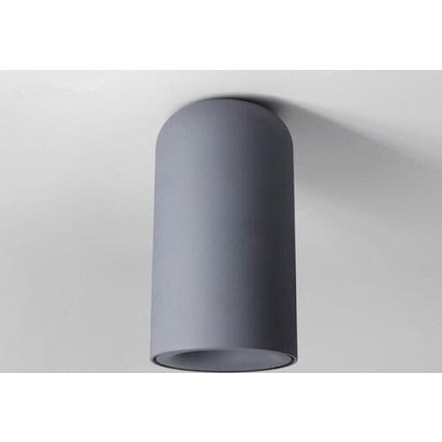 NEW 10W/15W Dimmable AC85-265V Aluminum LED Spotlight Bedroom Hallway LED COB Downlight Gray Black White boy Surface Mount