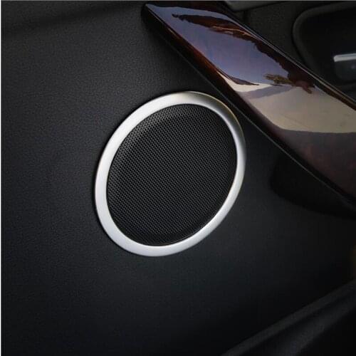 Car styling Audio Speaker Ring Sound Car Door Loudspeaker Trim Cover for BMW 3 4 Series 3GT F30 F31 F32 F34 F36 316i 328li 320li