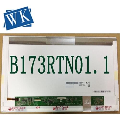 Free shipping N173FGE-E23 B173RTN01.1 B173RTN01.3 B173RTN01 LP173WD1-TPE1 For Acer V3-772 30PIN Laptop LED LCD Display Screen