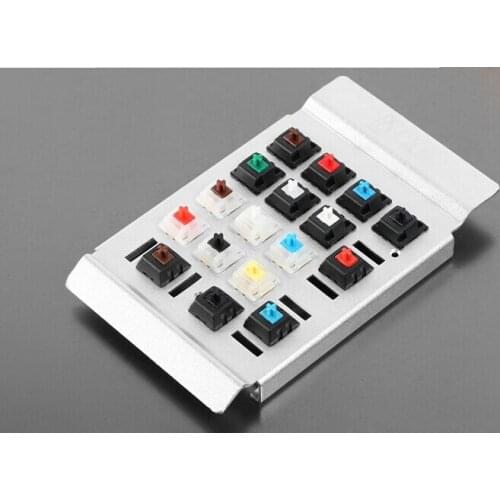 Cherry Kailh Gateron Green Clear White Switches Shaft Testing Tool Switch Tester 6 Plate Color And O Ring