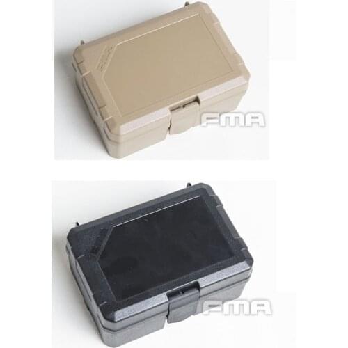 FMA Tactical Plastic Box Storage Case Outdoor Tool Boxes BK/DE